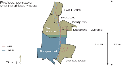 map of Booysendal