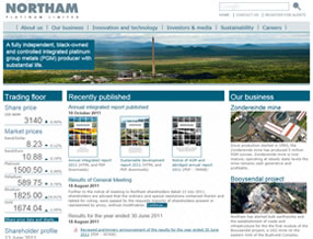 Northam home page
