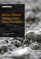 Annual financial statements of Northam Platinum Holdings Limited, 30 June 2025 [cover]